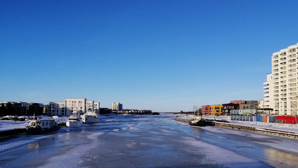 Ouluun syntyy uusi ARToulu-taidealue. Kuvassa Toppilansaaren ja Toppilansalmen kaupunginosia.